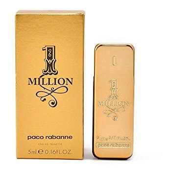 Mini Edt De 0.17 Oz 1 Million Por Paco Rabanne Para Hombre