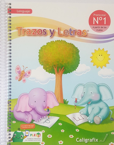 Imagen 1 de 2 de Trazos Y Letras N°1 Preescolar Lenguaje Infantil Cx (4 Años)