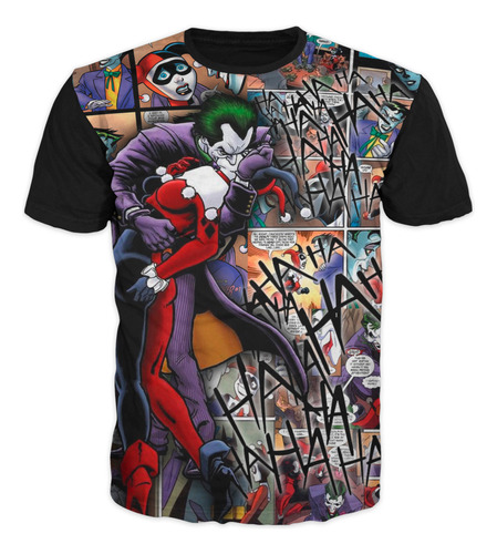 Camiseta Dama Y Caballero Pareja Joker Y Harley Quinn