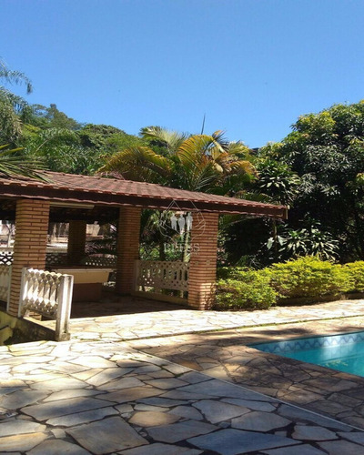 Linda Chacara Para Venda Recanto Da Prata, Jundiaí, Piscina, Churrasqueira E 10 Vagas De Garagem. - Ch00095 - 32434484
