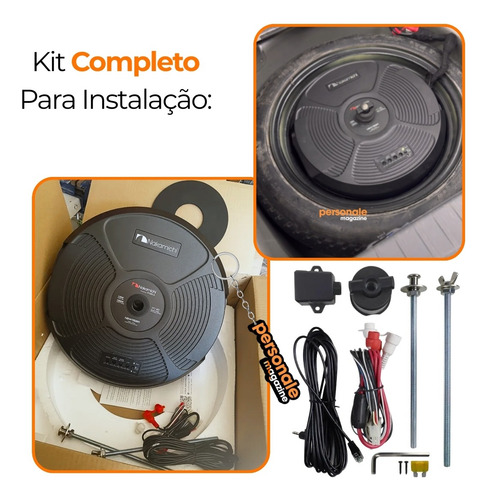 Caixa Ativa Subwoofer Step Selada 11 1000w Nakamichi 4ohms