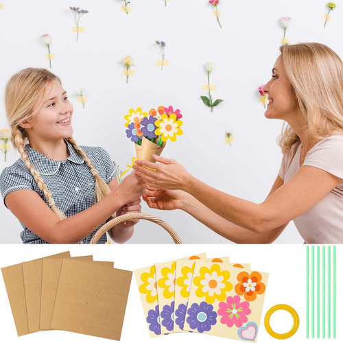 Kit De Ramo De Flores En T Para El Día De La Madre, Flor Aro