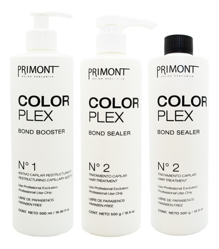 Primont Color Plex Tratamiento Restructurante Protector Pelo