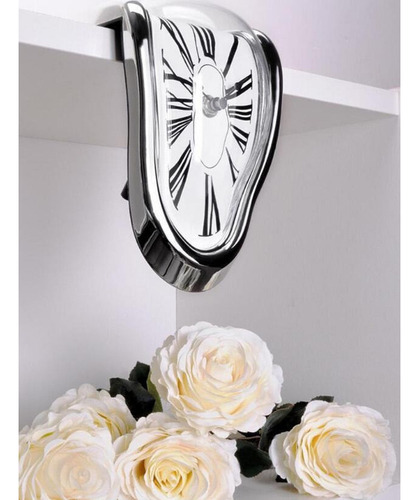 Reloj Derretimiento El Salvador Reloj Dalí Plata.