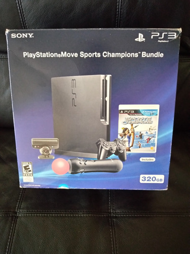 Playstation 3 Con Sport Pack Y 10 Juegos Originales