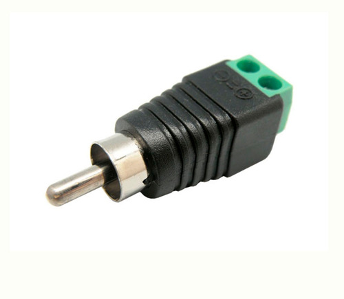 Conector Rca Para Microfono De Camaras De Seguridad