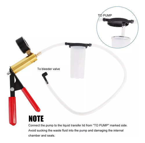 Kit De Herramientas De Ajuste De Pruebas Para Purgar Frenos