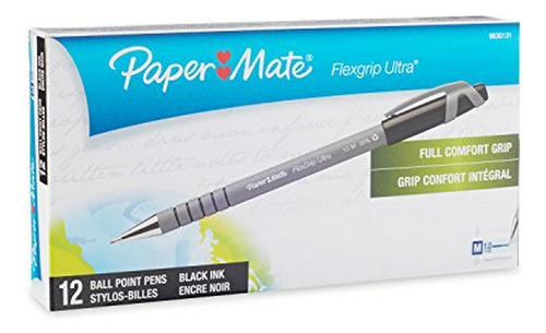 Bolígrafo, Pluma, Escritu Paper Mate Flexgrip Ultra Stick Bo