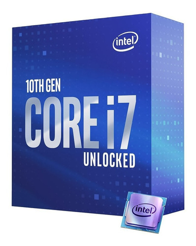 Procesador Gamer Intel Core I7 10700 4.8ghz 10ma  Bx80701107