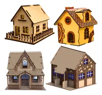 Comprar Pacote Arquivos Vetores 3d Casas Corte Laser Cnc Router