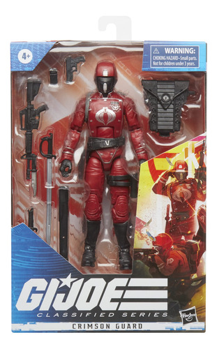 Figura De Acción G.i. Joe Classified Series Crimson Guard De