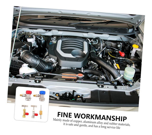Kit De Carga De Refrigerante Automotriz R134a Con Válvula De