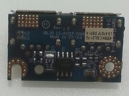 Placa Usb Sin Cable Para Notebook Hp Pavilion Dv4 Ls 4101p