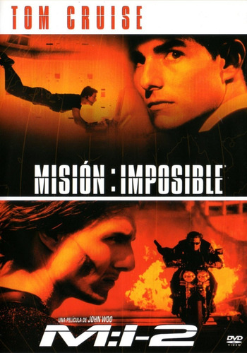 Misión: Imposible 1 Y 2 ( Tom Cruise ) 2 Dvds Originales