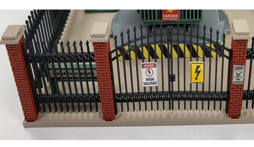 Construcción Ho 1/87 Estacion Electrica Ferromodelismo