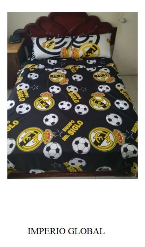 Juego De Sabana Para Cama Sencilla Real Madrid