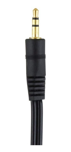 Imagen 6 de 10 de Cable De Audio Auxiliar Plug 3.5 A Rca 1 Metro 11-1004