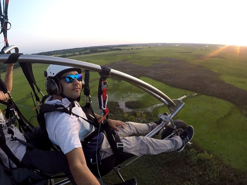 Imagen 2 de 5 de Vuelo Bautismo Paratrike + Fotos Hd + Video Hd (editado)