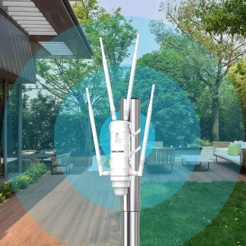 Access Point Wavlink Repetidor 1200mbps Branco Extensor