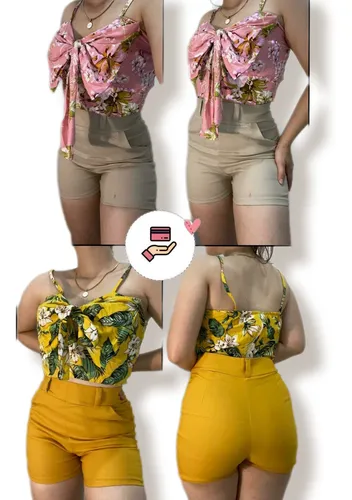 Ruina luto Terrible Ropa Conjuntos De Shorts Damas Elegantes | MercadoLibre 📦