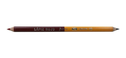Lapices Norma Duo Grafito+rojo Caja 10 Piezas