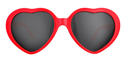Imagen 2 de 8 de Gafas De Difracción Fenical Rojo Forma De Corazón Festival L