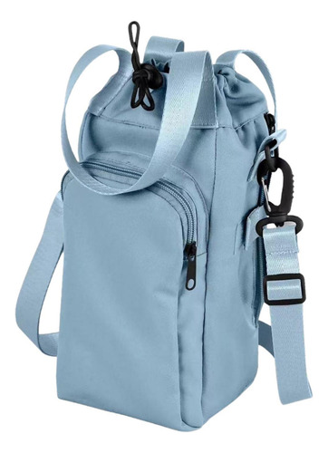 Bolsa De Cuerpo De Botella De Agua Portable Con Bolsas Azul