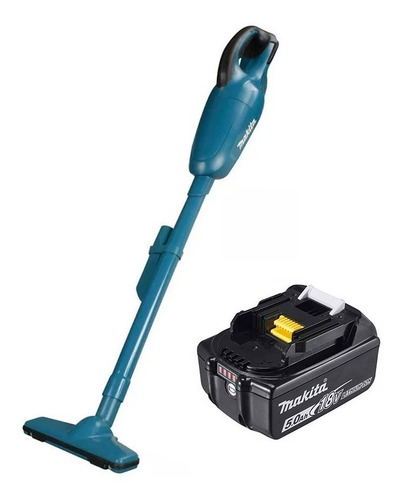 Imagem 1 de 8 de Aspirador De Pó A Bateria Dcl180z Makita + Bateria 18v 5.0ah