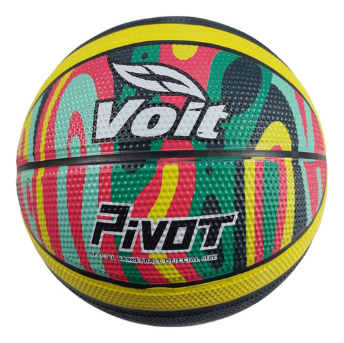 Balon Básquetbol #7 Voit Pivot Negro