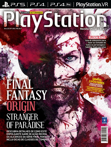 Revista PlayStation 292, de Editora Europa. Editorial Editora Europa Ltda., capa mole em português, 2022