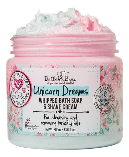 Bella Amp; Bear Unicorn Dreams Whipped Bath Soap - Uthml