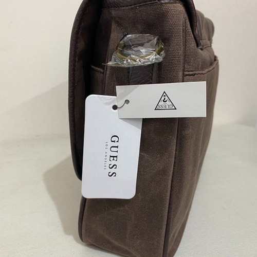 Morral Maletin Hombre Caballero Guess Marron