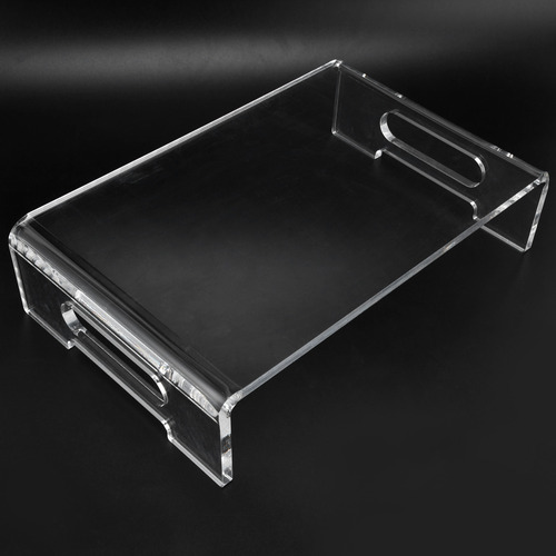 Soporte Para Monitor: Acrílico, Transparente, Duradero