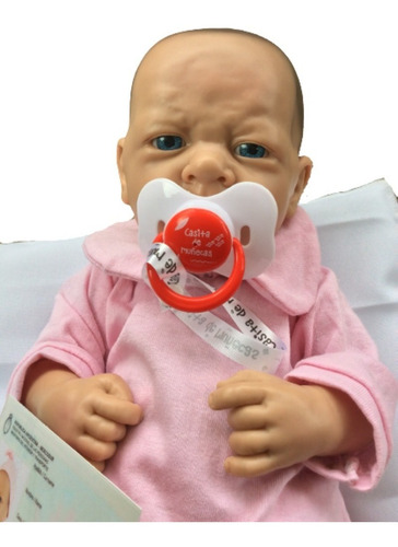 Imagen 2 de 7 de Bebote Casita Muñecas Bebe Real Reborn Bebote Abril/santi