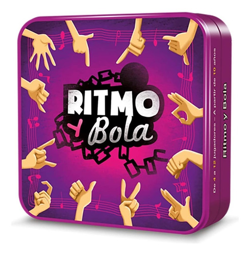 Juego De Mesa Adultos Ritmo Y Bola No Pierdas El Ritmo Niños