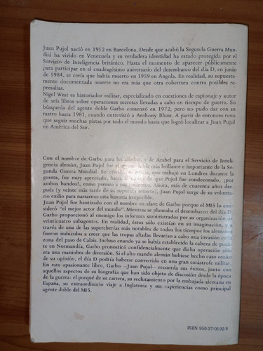 Libro Juan Pujol Con Nigel West Garbo El Espía Del Siglo
