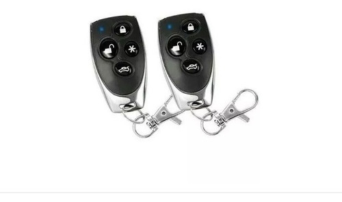 Alarma Auto Deluxe Volumétrica Dos Controles Y 4 Bloqueos