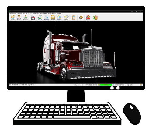Sistema Para Oficina Mecânica De Caminhão V1.2 Fpqsystem