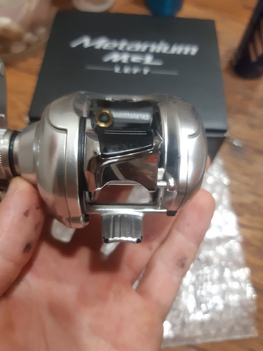 Carretilha Shimano Metanium Mgl Completa Prateado Esquerdo (Usado)