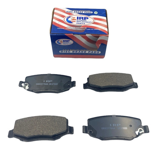 Imagen 1 de 4 de Pastilla Freno Cerámica Trasera Wrangler Jk 2007-2018