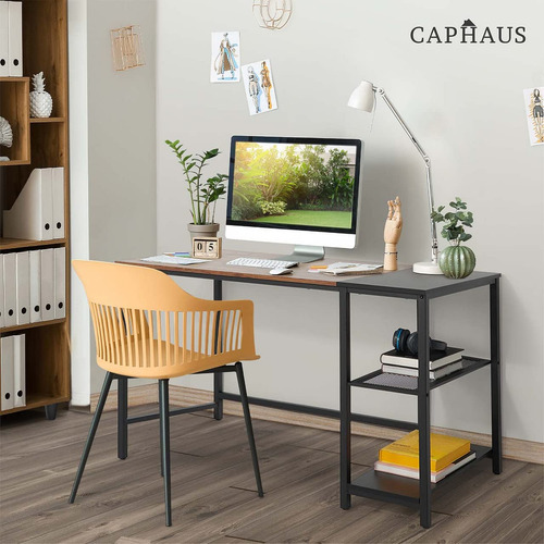 Caphaus Escritorio Para Computadora Escritorio De Oficina En Roble Rústico
