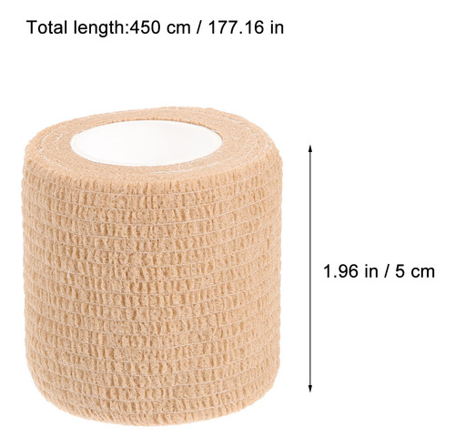 6 Rollos De Vendajes De Muñeca Portátiles, Cintas Elásticas