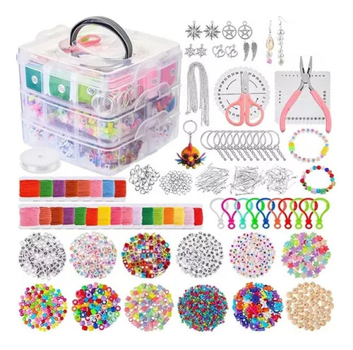 Kit Completo De Abalorios Para Hacer Pulseras Y Joyas