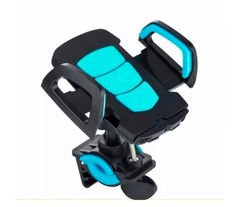 Soporte Celular / Gps Para Bicis Y Motos Azul