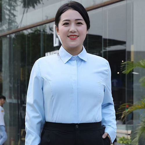 Camisa Blanca De Manga Larga Con Cuello Cuadrado Para Mujer