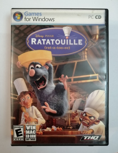 Juego Para Computadora. Ratatouille. Disney Pixar. Cd