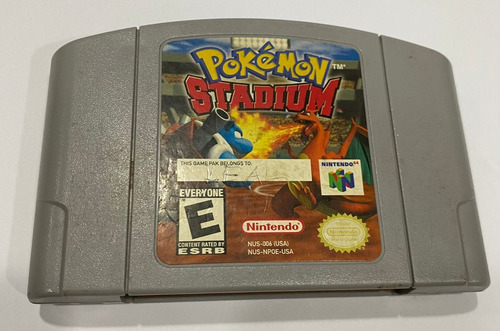 Fita - Cartucho - Pokémon Stadium - Nintendo 64