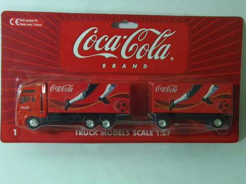 Camión Man H2 Con Carro Coca-cola Escala 1:87