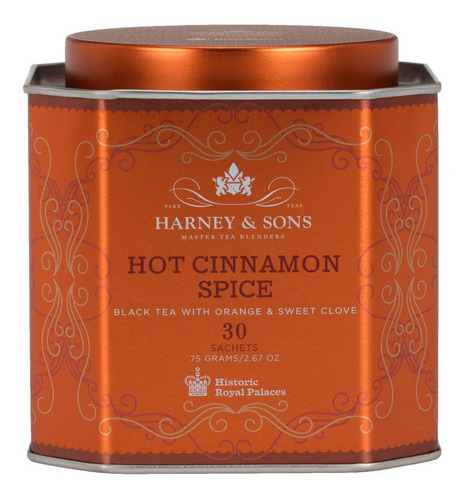 Té Harney And Sons Hot Cinnamon Spice 30pz Bote
