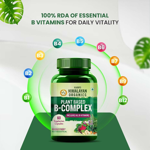 Nutranix Complejo Vitamina B Vegetal 60 Cápsulas Energía